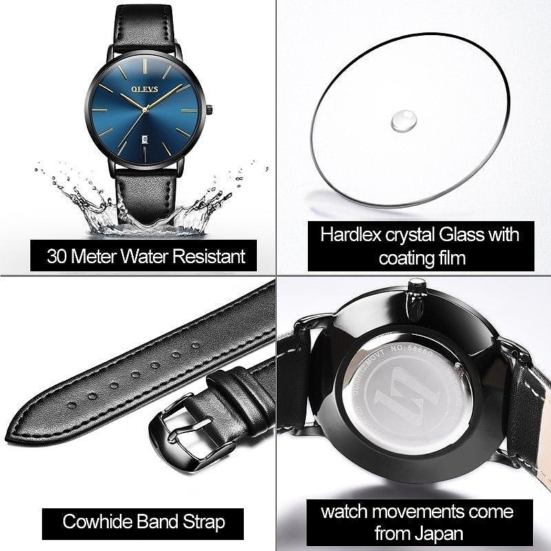 OLEVS 5868 Premium Formal looking Couple Brand Watch