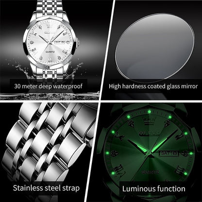 OLEVS 9931 Luxury Formal Quartz Design Men’s Watch